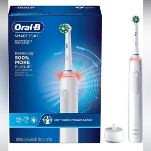 Oral b smart 1500 electric toothbrush NIB